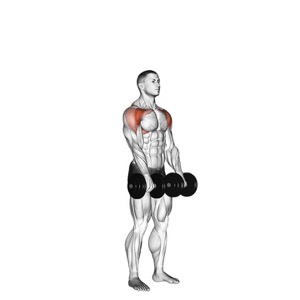 Overhead Dumbbell Front Raise
